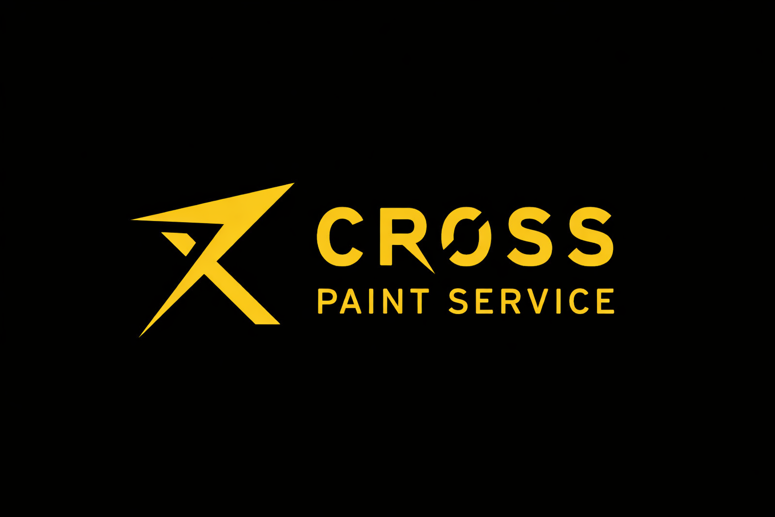 CROSS PAINT SERVICE Logo